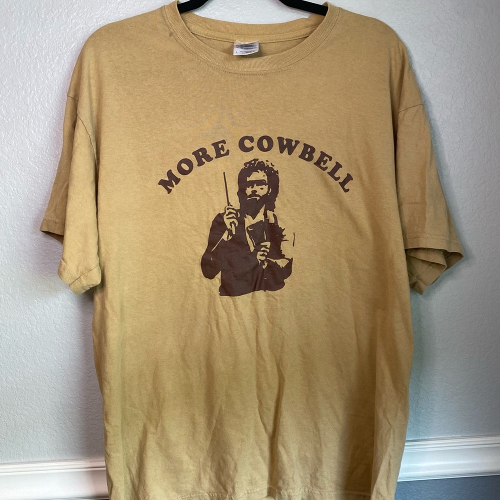 Men’s Large “More Cowbell” Will Ferrell T-shirt